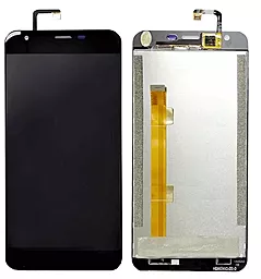 Дисплей Oukitel K7000 з тачскріном, Black - фото Дисплей Oukitel K7000 з тачскріном, Black
