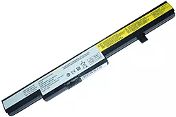 Акумулятор для ноутбука Lenovo 45N1185 G550S / 14.4V 2600mAh / M4400-4S1P-2600 Elements MAX Black