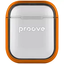 Чохол Proove Safe Box Case для AirPods 1/2/Hoco ES39, EW25, EW02 Plus, EW74 Orange (PCSBAR120010) - фото Чохол Proove Safe Box Case для AirPods 1/2/Hoco ES39, EW25, EW02 Plus, EW74 Orange (PCSBAR120010)