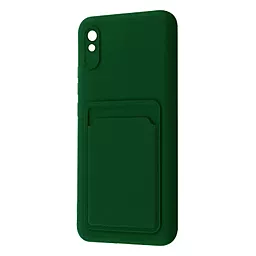 Чехол Wave Colorful Pocket для Xiaomi Redmi 9A Dark Green