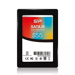 Накопичувач SSD Silicon Power Slim S55 960 GB (SP960GBSS3S55S25) - фото Накопичувач SSD Silicon Power Slim S55 960 GB (SP960GBSS3S55S25)