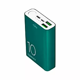 Повербанк PURO 10000mAh 15W RL071916 Dark Green - фото Повербанк PURO 10000mAh 15W RL071916 Dark Green