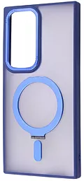 Чехол Wave Attraction Case with MagSafe для Samsung Galaxy S24 Ultra Blue