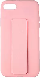 Чехол Epik Silicone Case Hand Holder Apple iPhone 7, iPhone 8, iPhone SE 2020 Pink