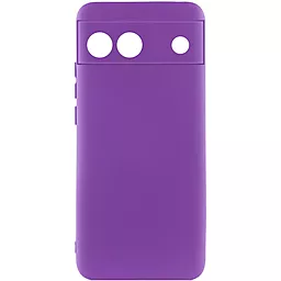 Чохол Lakshmi Silicone Cover Full Camera для Google Pixel 6a Purple