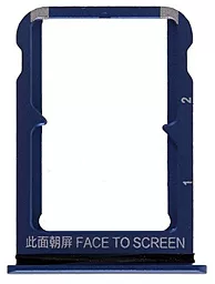 Держатель (лоток) Сим карты Xiaomi Mi 9 SE Blue