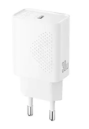 Сетевое зарядное устройство XO L162 30w PD USB-C fast charger White - фото Сетевое зарядное устройство XO L162 30w PD USB-C fast charger White