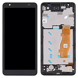 Дисплей ZTE Blade A3 2020 с тачскрином и рамкой, оригинал, Black - фото Дисплей ZTE Blade A3 2020 с тачскрином и рамкой, оригинал, Black