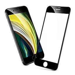 Захисне скло ESR Screen Shield 3D Apple iPhone iPhone SE 2020, iPhone 8, iPhone 7, iPhone 6, iPhone 6s (2шт) Black (3C03200330101)