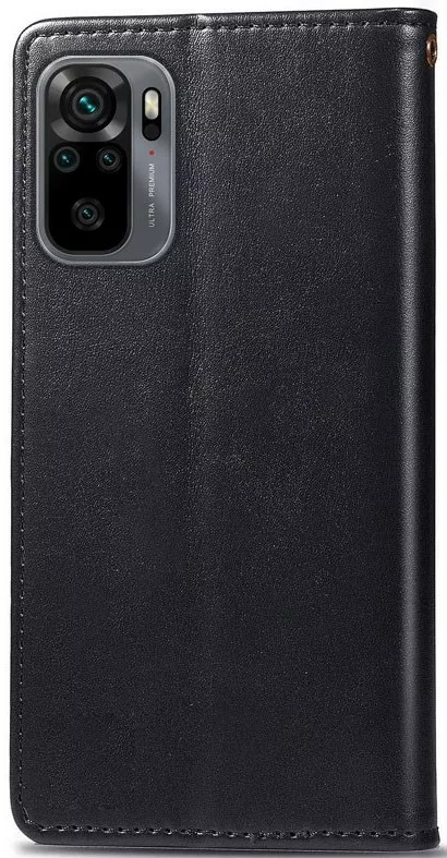 Чехол GETMAN Gallant для Xiaomi Redmi Note 10, Note 10s, Poco M5s Black - фото 1