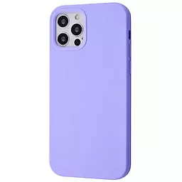 Чохол Wave Full Silicone Cover для Apple iPhone 12, iPhone 12 Pro Light Purple