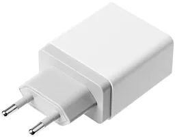 Сетевое зарядное устройство XoKo 2.4a 2хUSB-A ports charger white (WC-210-WH) - миниатюра 4