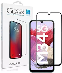 Защитное стекло ACCLAB Full Glue для Samsung Galaxy M34 5G M346 Black (1283126575723) - миниатюра 2