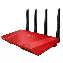 Маршрутизатор Asus RT-AC87U красный - фото Маршрутизатор Asus RT-AC87U красный