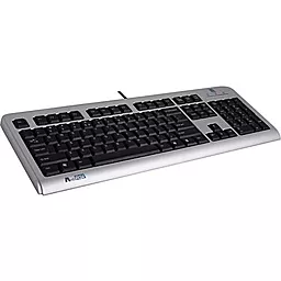 Клавіатура A4Tech LCD-720 Ultra Slim USB Silver/Black