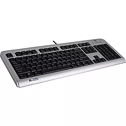 Клавиатура A4Tech LCD-720 Ultra Slim USB Silver/Black - фото Клавиатура A4Tech LCD-720 Ultra Slim USB Silver/Black