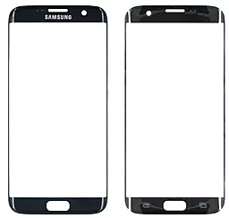Корпусное стекло дисплея Samsung Galaxy S7 EDGE G935F (с OCA пленкой) (original) Black