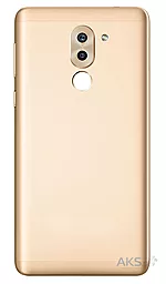 Задняя крышка корпуса Huawei Honor 6X (BLN-L21) / Mate 9 Lite / GR5 2017 со стеклом камеры Gold