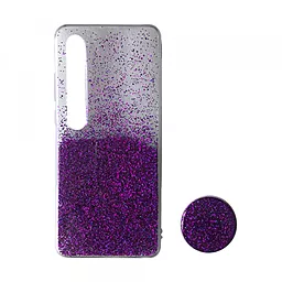 Чехол 1TOUCH Fashion popsoket для Xiaomi Mi 10 Pro Violet