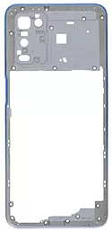 Рамка корпусу Oppo A54 4G Starry Blue - фото Рамка корпусу Oppo A54 4G Starry Blue