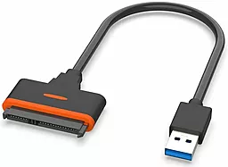 Кабель (шлейф) Frime USB 3.0 - SATA I/II/III Black (FHA302003)
