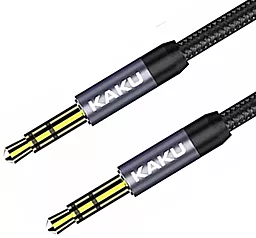 Аудио кабель iKaku KSC-389 ROUYA AUX mini Jack 3.5 мм М/М Cable 1 м black (YT-AUXGJ M) - фото Аудио кабель iKaku KSC-389 ROUYA AUX mini Jack 3.5 мм М/М Cable 1 м black (YT-AUXGJ M)