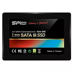 Накопичувач SSD Silicon Power Slim S55 60 GB (SP060GBSS3S55S25)