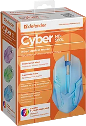 Компьютерная мышка Defender Cyber MB-560L (52561) White - миниатюра 16