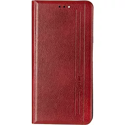 Чехол Gelius New Book Cover Leather Redmi Note 10, Note 10s, Poco M5s/10s  Red