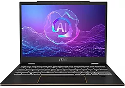 Ноутбук MSI Summit 13 AI+ Evo A2VMTG Ink Black (9S7-13P511-038) - фото Ноутбук MSI Summit 13 AI+ Evo A2VMTG Ink Black (9S7-13P511-038)