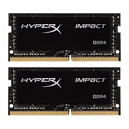 Оперативна пам'ять для ноутбука Kingston DDR4 16GB (2x8GB) 2933MHz HyperX Impact (HX429S17IB2K2/16) - мініатюра 2
