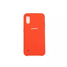 Чехол Epik Jelly Silicone Case для Samsung Galaxy A01 Orange