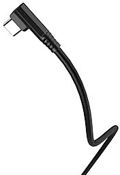 Кабель Hoco U83 Puissant Silicone USB-A - Type-C 15w 3a 1м cable Black - мініатюра 3 Кабель Hoco U83 Puissant Silicone USB-A - Type-C 15w 3a 1м cable Black - мініатюра 3