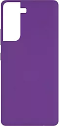 Чохол Epik Silicone Cover Full without Logo (A) Samsung G996 Galaxy S21 Plus Purple