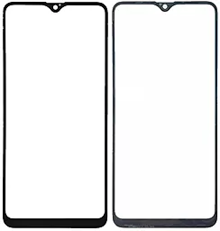 Корпусное стекло дисплея Samsung Galaxy A02 A022, Galaxy A12 A125, Galaxy M21s M217 Black