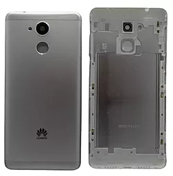 Задняя крышка корпуса Huawei Honor 6C / Nova Smart / Enjoy 6s со стеклом камеры Original Silver
