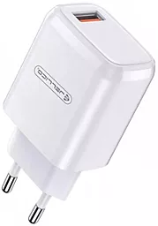 Мережевий зарядний пристрій Jellico A77 18W QC3.0 USB-A white