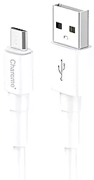 USB Кабель Charome C21-01 12W 2.4A micro USB Cable White