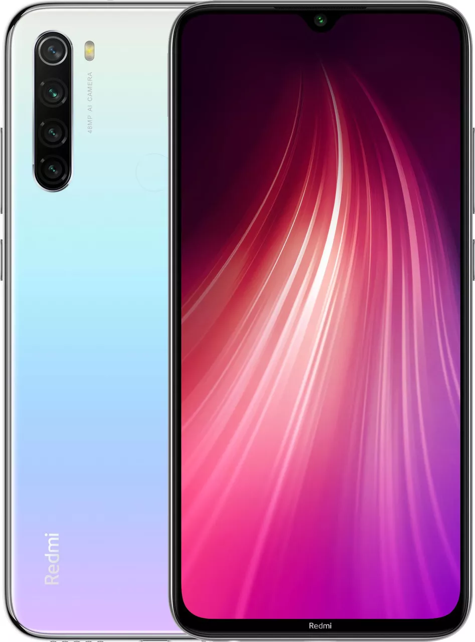Смартфон Xiaomi Redmi Note 8 2021 4/64Gb White - фото 1