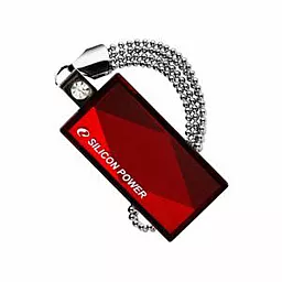 Флешка Silicon Power Touch 810 16Gb (SP016GBUF2810V1R) Red - фото Флешка Silicon Power Touch 810 16Gb (SP016GBUF2810V1R) Red