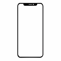 Корпусне скло дисплея Apple iPhone XS with frame Black - фото Корпусне скло дисплея Apple iPhone XS with frame Black