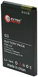 Аккумулятор HTC Hero A6262 / G3 / TWIN160 / BA S380 / BMH6209 (1200 mAh) ExtraDigital - миниатюра 2