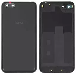Задняя крышка корпуса Huawei Honor 7A / Honor 7s / Honor Play 7 со стеклом камеры Black