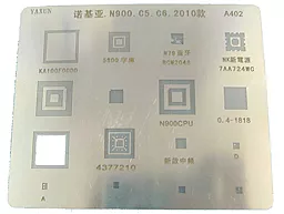 BGA трафарет (для реболлинга) (PRC) A402 для Nokia N900/C5/C6 - фото BGA трафарет (для реболлинга) (PRC) A402 для Nokia N900/C5/C6