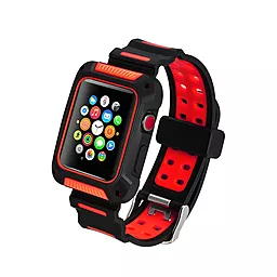 Ремешок для часов COTEetCI W31 PC&Silicone Band Suit Apple Watch 42mm Red (WH5252-BR)