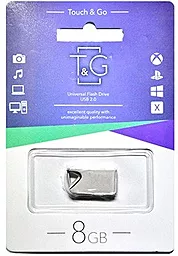 Флешка T&G 8GB 109 Metal Series Silver (TG109-8G)