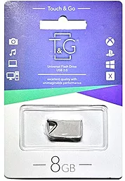 Флешка T&G 8GB 109 Metal Series Silver (TG109-8G) - фото Флешка T&G 8GB 109 Metal Series Silver (TG109-8G)