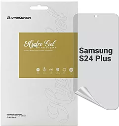 Гидрогелевая пленка ArmorStandart Anti-spy для Samsung S24 Plus (ARM72468) - фото Гидрогелевая пленка ArmorStandart Anti-spy для Samsung S24 Plus (ARM72468)