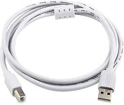Кабель (шлейф) Atcom USB 2.0 AM/BM 3м Белый - миниатюра 3 Кабель (шлейф) Atcom USB 2.0 AM/BM 3м Белый - миниатюра 3