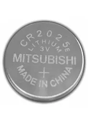 Батарейки Mitsubishi CR2025 1шт 3 V